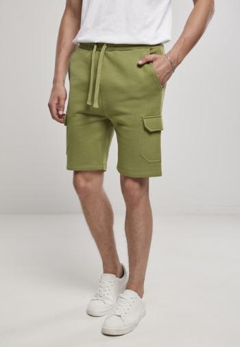 Urban Classics Organic Cargo Sweatshorts newolive - L