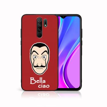 MY ART Silikónový obal Xiaomi Redmi 9 LA CASA DE PAPEL (027)