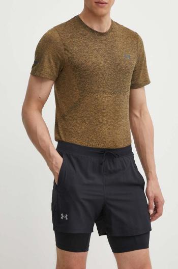 Bežecké šortky Under Armour Launch čierna farba