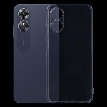 TPU Ochranný kryt pre Oppo A17 priehľadný