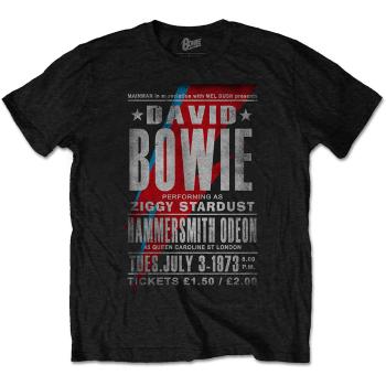 David Bowie tričko Hammersmith Odeon  one_size