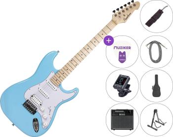 Pasadena ST-11 SET 40W Sky Blue Elektrická gitara