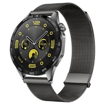 MILANESE Kovový remienok Huawei Watch GT 4 46mm šedý