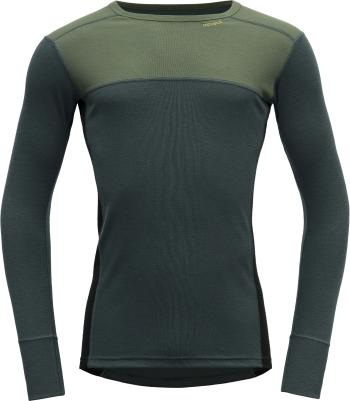 Devold Lauparen Merino 190 Shirt Man Forest/Woods/Black L Termoprádlo