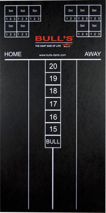 Bull's Darts Felíró tábla krétás