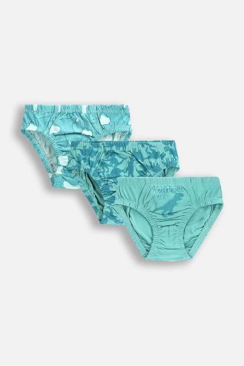 Detské slipy Coccodrillo zelená farba, PANTS