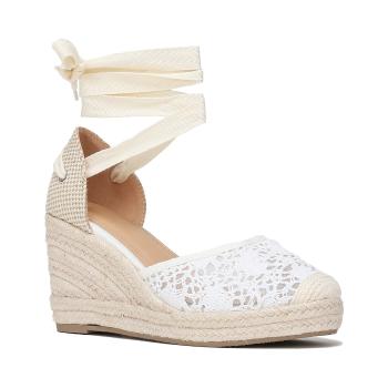 La Modeuse  14724_P38968  Espadrilky Biela