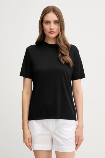 Tričko Calvin Klein dámske, čierna farba, LV044B206G