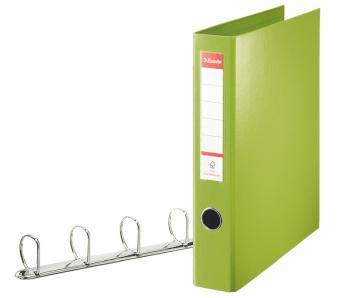 Esselte plast. krúžk. šanón VIVIDA, 4DR/40mm, chrbát 60 mm, zelená