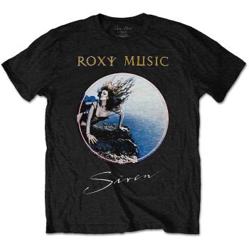 Roxy Music tričko Siren Čierna XL