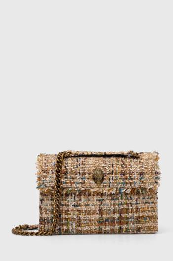 Kabelka Kurt Geiger London TWEED KENSINGTON BAG béžová farba, 2062643609