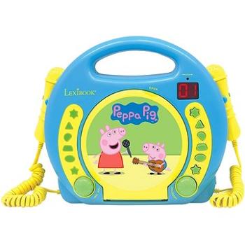 Peppa Pig Prenosný CD prehrávač s 2 mikrofónmi (3380743057927)