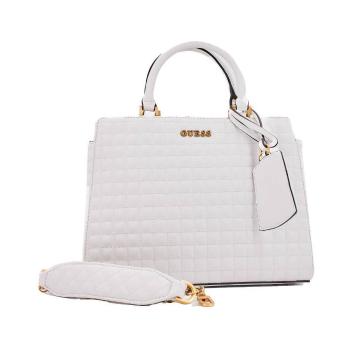 Guess  TIA LUXURY SATCHEL  Tašky Biela