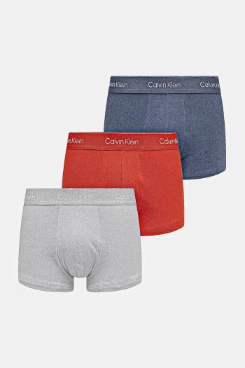 Bavlnené boxerky Calvin Klein Underwear 3-pak oranžová farba, LV00NB4389