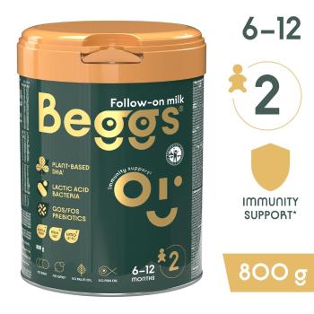 BEGGS 2 Mlieko pokračovacie 800 g 6m+