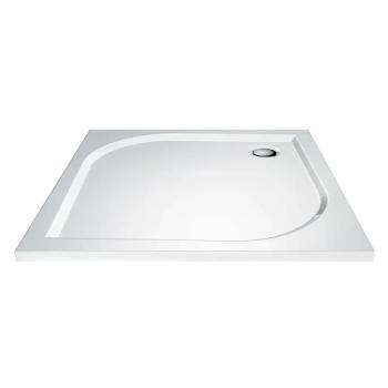 LaVilla sprchová vanička AIDA štvorec 800 x 800 x 30 biela BEZ nožičiek LA2212080080