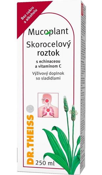 DR. THEISS Mucoplant Skorocelový sirup s echinaceou a vitamín C 320 g