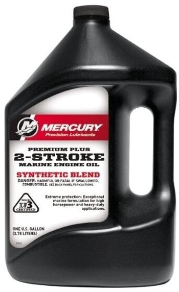 Mercury Premium Plus 2-Stroke Marine Engine Oil Synthetic Blend 4 L Lodný motorový olej 2 takt