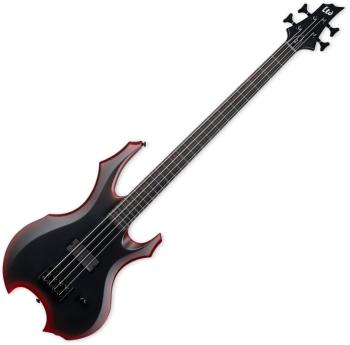 ESP LTD FL-4 Red Burst Satin Elektromos basszusgitár