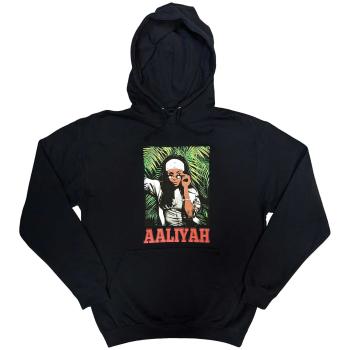 Aaliyah mikina Foliage Modrá XXL