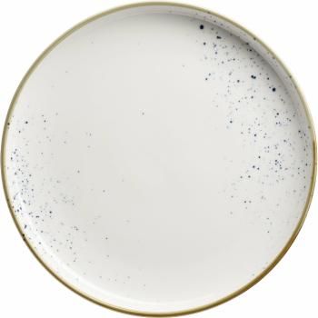 Mäser Dezertný tanier Pintar White modré bodky 22,5 cm
