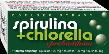 NATURVITA SPIRULINA + CHLORELLA + inulín 90 tabliet