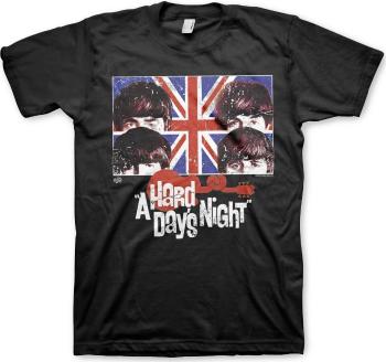The Beatles Tričko A Hard Days Night Unisex Black S