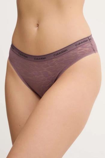 Brazílske nohavičky Calvin Klein Underwear čierna farba, 000QD5233E