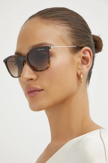 Slnečné okuliare Armani Exchange dámske, čierna farba, 0AX4151S