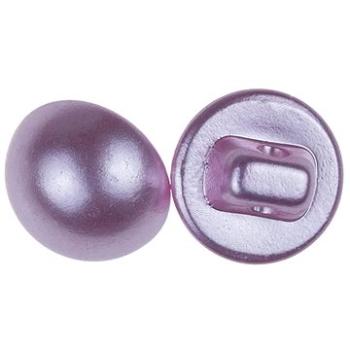Bellatex s.r.o. G – Gombík 10 mm pecka perleťová ružová 10 ks (9189)