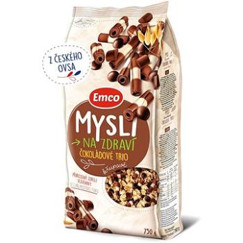 Emco Mysli chrumkavé – čokoládové trio 750 g (8595229913764)