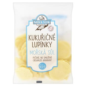 RACIO Nový Vek kukuričné ​​lupienky morská soľ 65 g