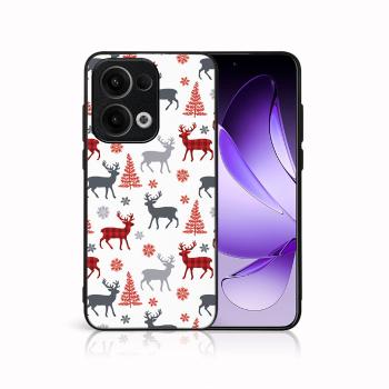 MY ART Kryt s vianočným dizajnom Oppo Reno13 5G DEER (068)