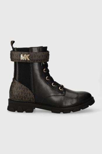 Detské topánky Michael Kors čierna farba
