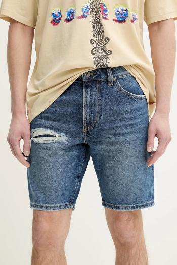 Rifľové krátke nohavice Diesel D-FIN SHORTS pánske, A14621.0GRDY