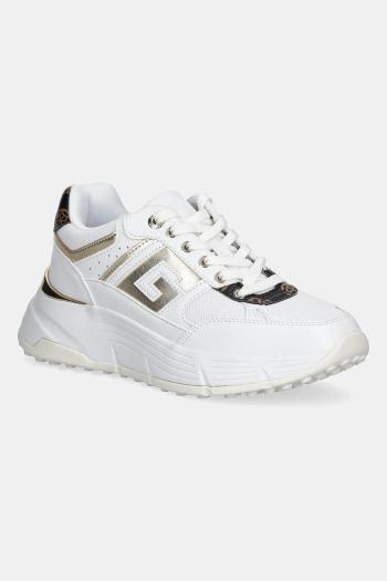 Tenisky Guess FONZI biela farba, FLTFON FAB12