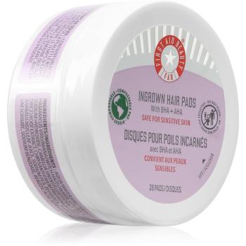 First Aid Beauty Ingrown Hair Pads exfoliačné vankúšiky na vrastené chĺpky 28 ks
