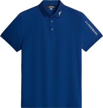 J.Lindeberg Tour Tech Slim Fit Estate Blue M Polo košeľa