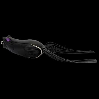 Savage gear žaba hop popper frog floating black 5,5 cm 15 g