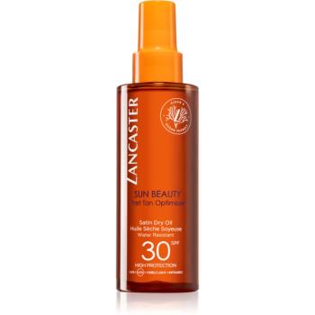 Lancaster Sun Beauty Satin Dry Oil száraz napozó olaj spray formában SPF 30 150 ml