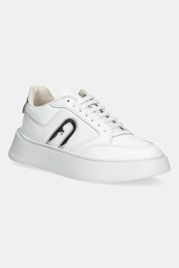 Kožené tenisky Furla Lace-Up Sneaker biela farba, YJ92SPT A 0203 Q1700