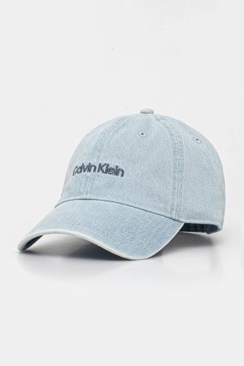 Bavlnená šiltovka Calvin Klein s nášivkou, LV04G5068G
