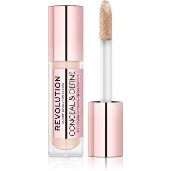 Makeup Revolution Conceal & Define tekutý korektor odtieň C 6,5 4 g