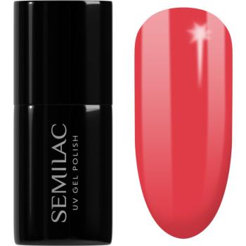 Semilac UV Hybrid Unique gélový lak na nechty odtieň 134 Red Carpet 7 ml