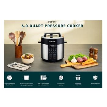 COSORI Multicooker CMC multifunkčný tlakový hrniec 5.7 L