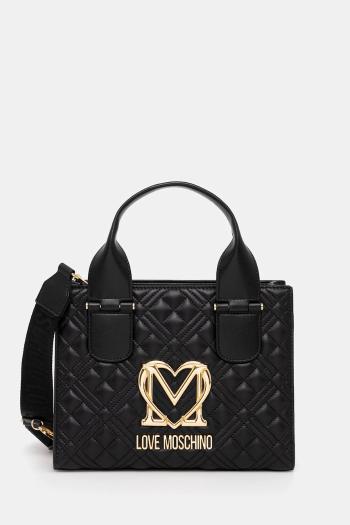 Kabelka Love Moschino čierna farba, JC4303PP0MK1200A