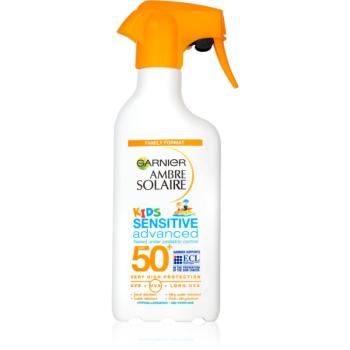 Garnier Ambre Solaire Sensitive Advanced ochranný sprej pre deti SPF 50+ 270 ml