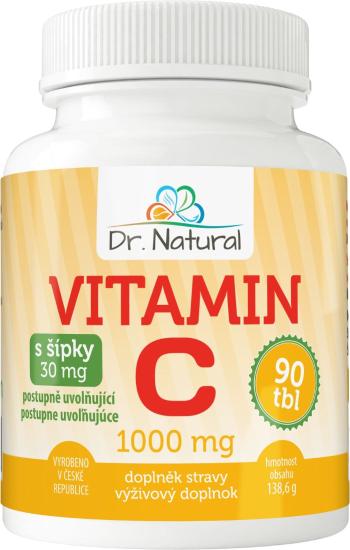 DR.NATURAL Vitamín C so šípkami 1000mg 90 tabliet