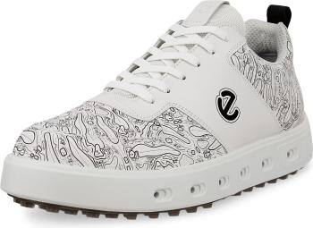 Ecco Street 720 White Print 43 Pánske golfové topánky