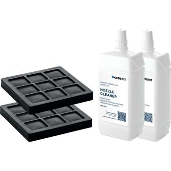 GEBERIT - Příslušenství AquaClean súprava filtru s aktívnym uhlím a prostriedku na čistenie dýzy, balenie 2 ks 240.626.00.1